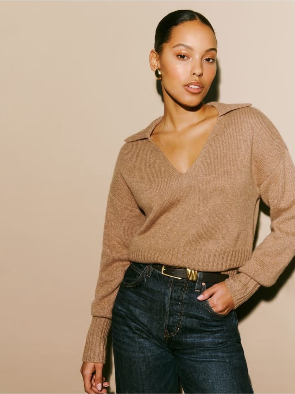 Reformation Becky Cashmere Sweater - Picture 2 of 5